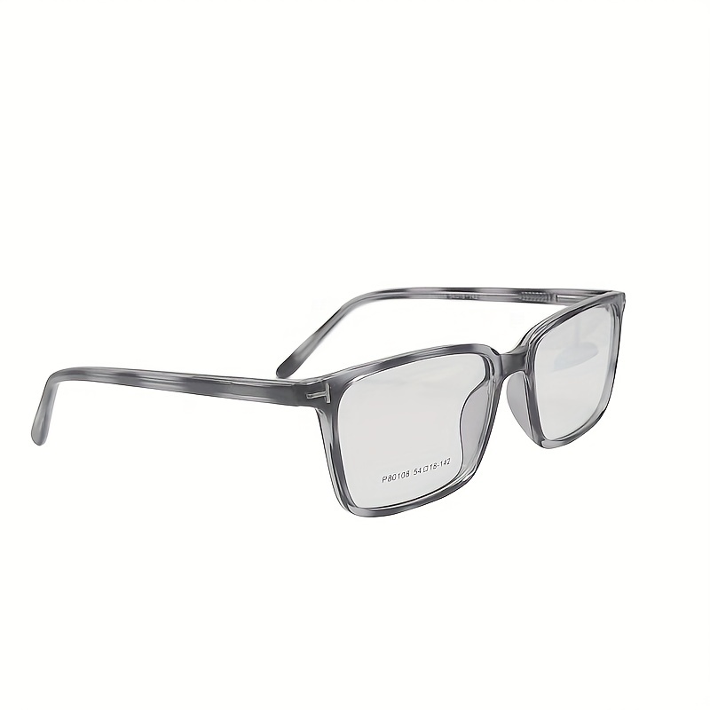 1pc Mens Thick Small Square Frame Glasses Unisex Daily Wear