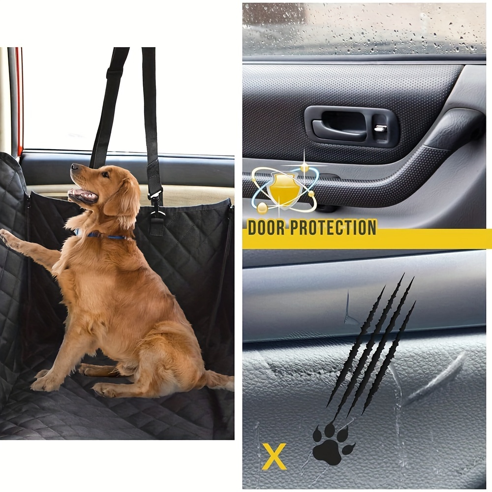 vailge Pet Seat Covers, 100% Waterproof, Scratch Proof, Nonslip, 600D Heavy  Duty Dog Hammock for Back Seat, car, Trucks, SUV