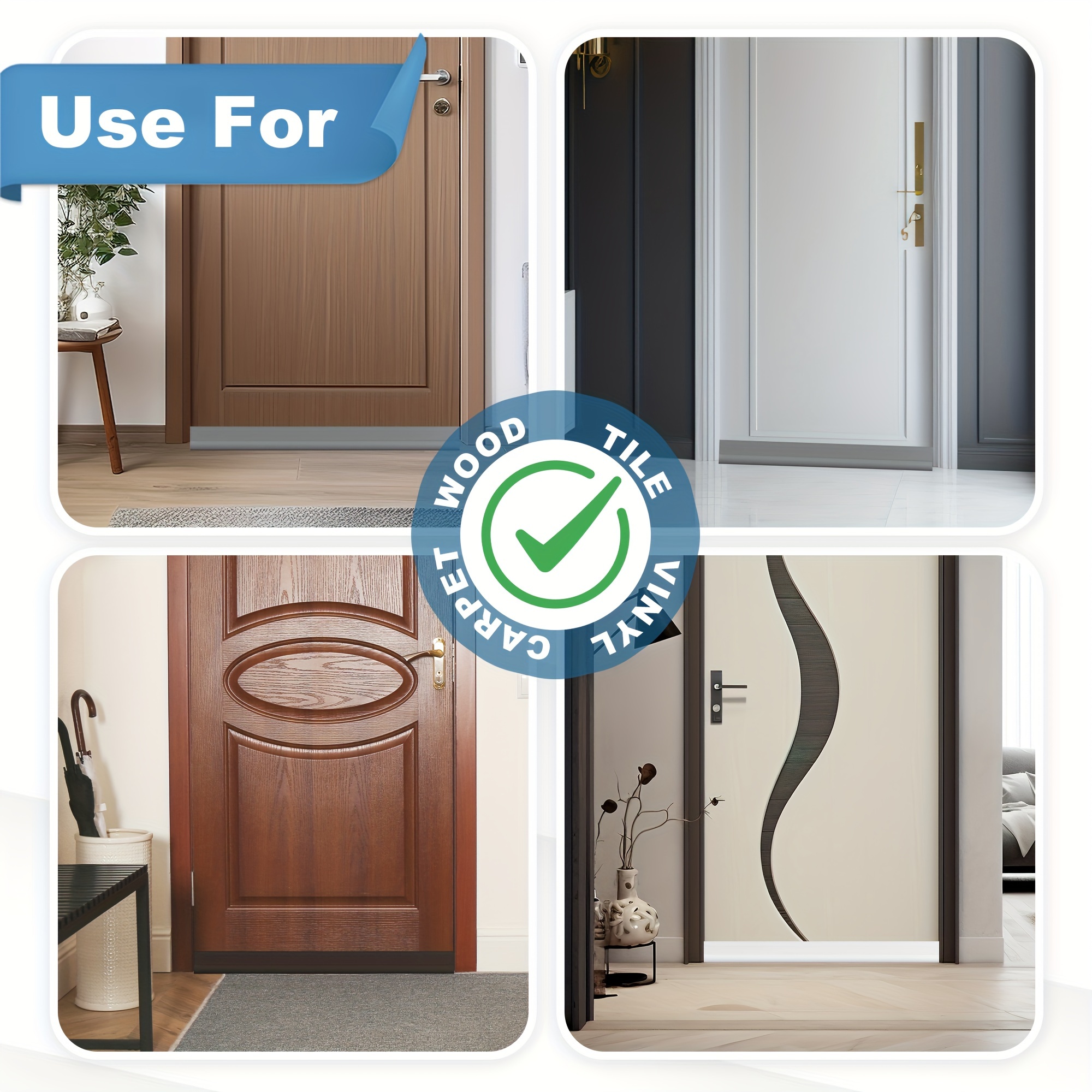 Door Draft & Dust Stopper – Retain room temperature