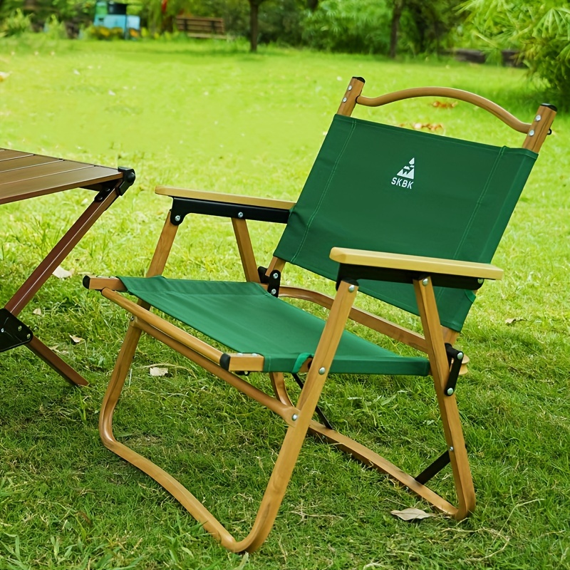 Outdoor Portable Folding Chair Camping Fishing Stool Travel - Temu