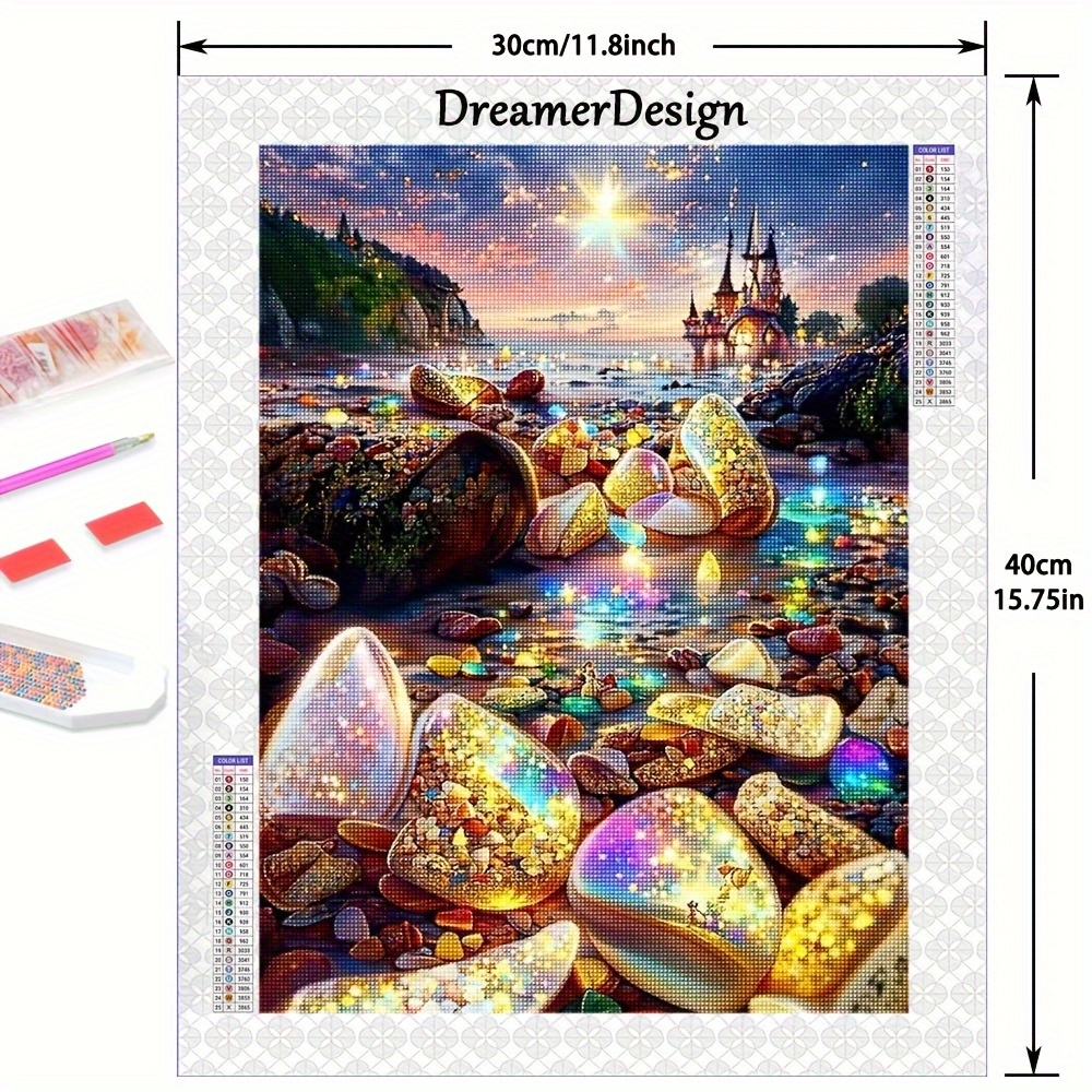 2023 Diamond Painting Kit, 12 mini pictures. Add More Zest.