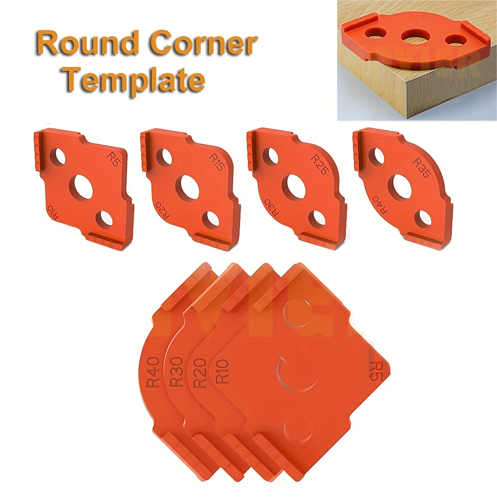 Wood Panel Radius R Plate Router Table Bit Corner Jig - Temu