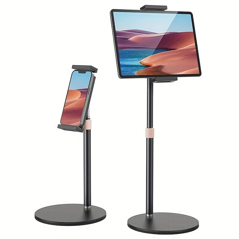 Universal Tripod Floor Stand Holder Adjustable Gooseneck For iPad iPhone  Tablet