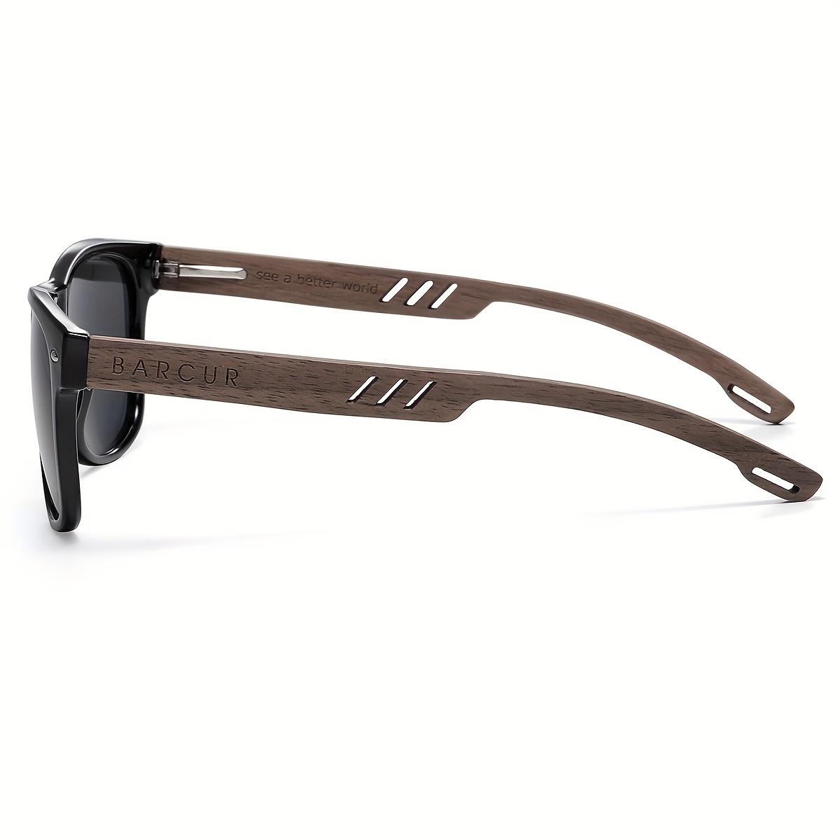 Lentes De Sol Para Mujer Polarizados Con UV400 Gafas De Sol Brown Cuadradas  Moda 