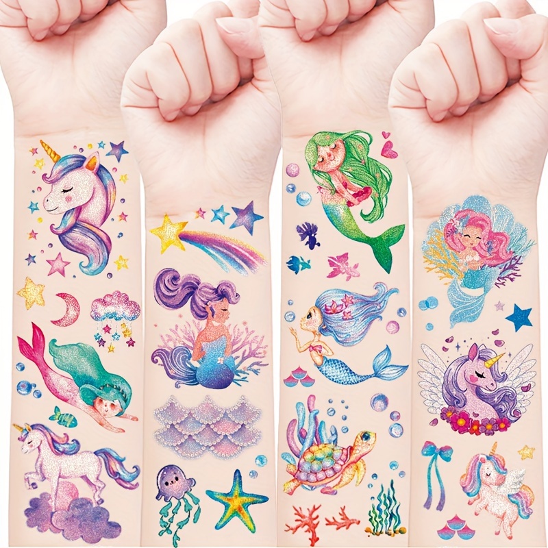 Tatuajes infantiles - Unicornios – Serendipia Toys