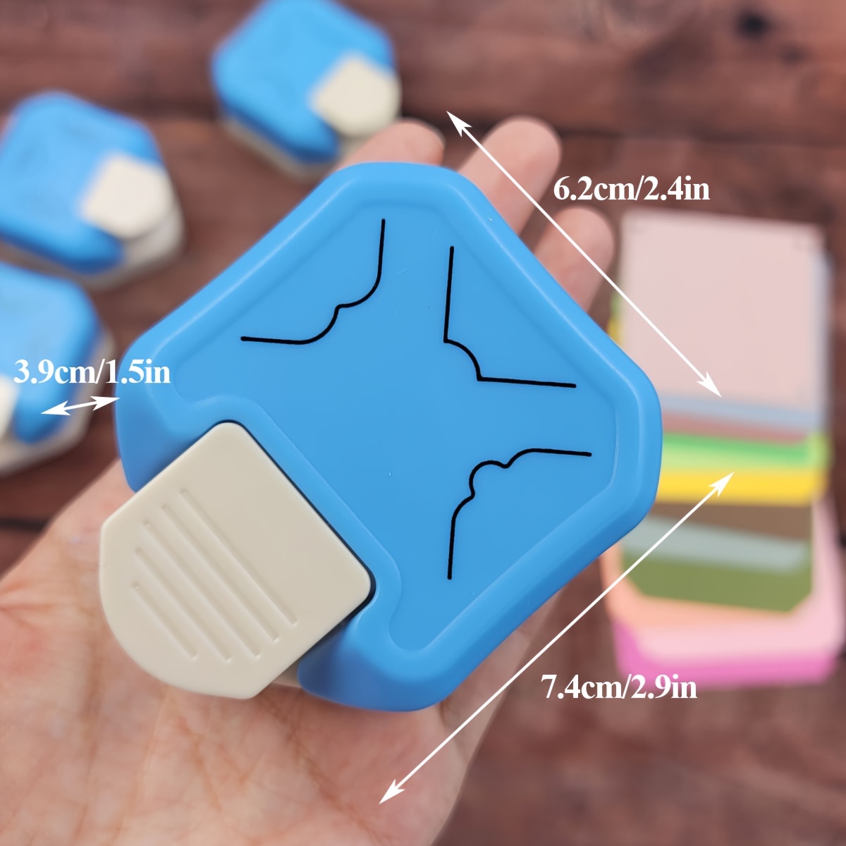 Mini Portable Corner Cutter /r4 Corner Punch With Paper - Temu