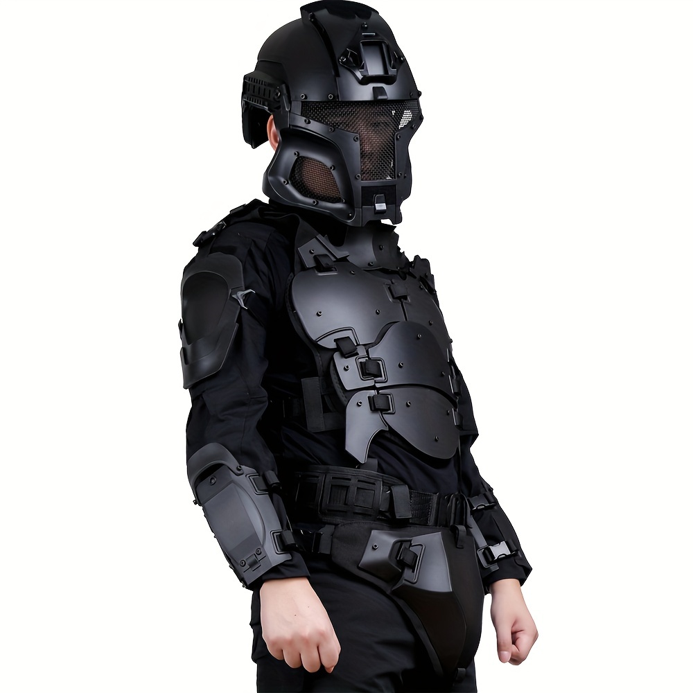 IEausncd Tactical Vest Outdoor, Adjustable Training Protective Vest, Suitable for Light Outdoor Gilet Equipment, S-XXL