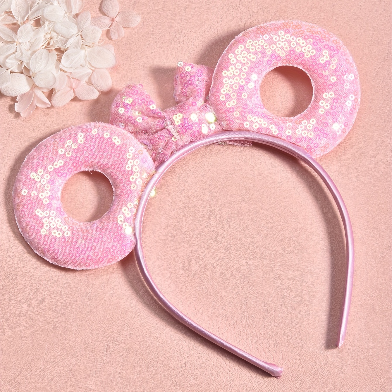 Sequin Mouse Headband Princess Costume Hair Accessories