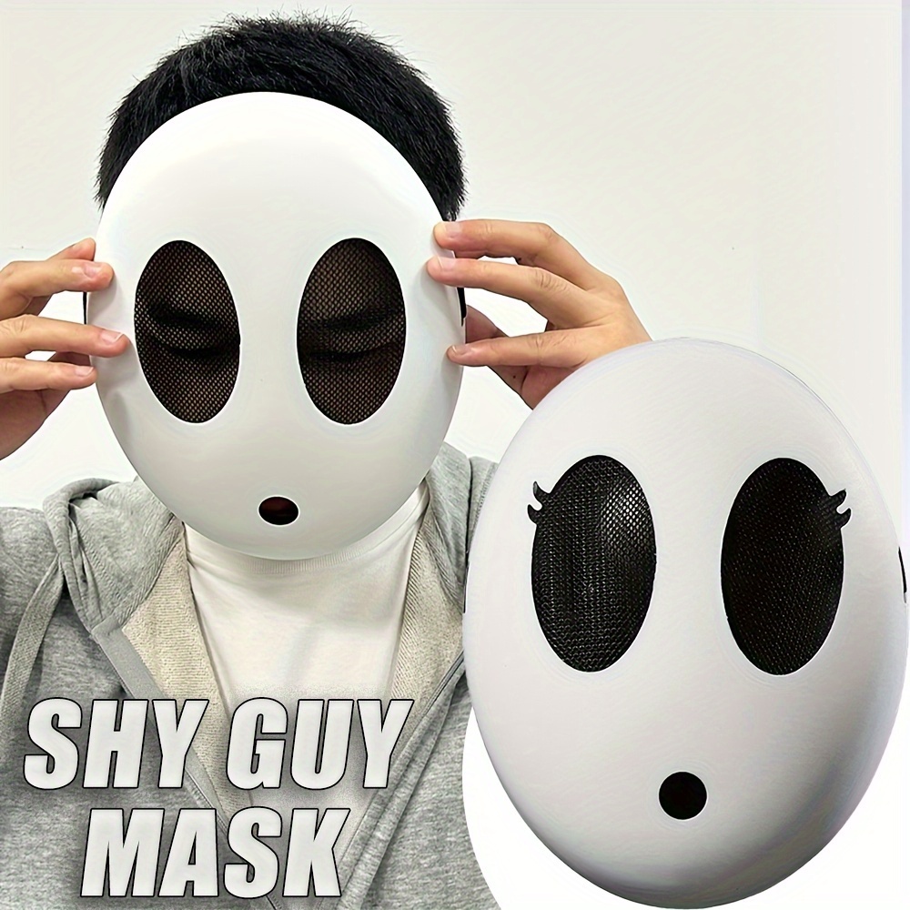 Stupid Punk Helmet Ghost Mask Cosplay Cool Mask Halloween - Temu