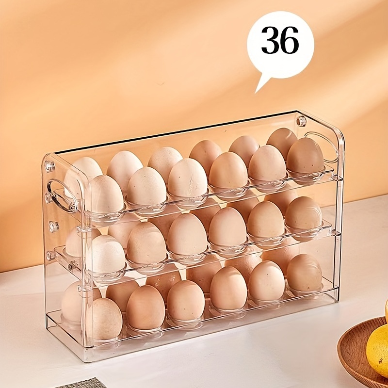 1 Huevera Refrigerador Contenedor Huevos Presión - Temu Spain