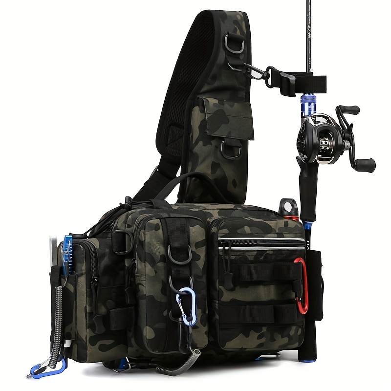 Waterproof Fishing Backpack Multifunctional Fishing Tackle - Temu