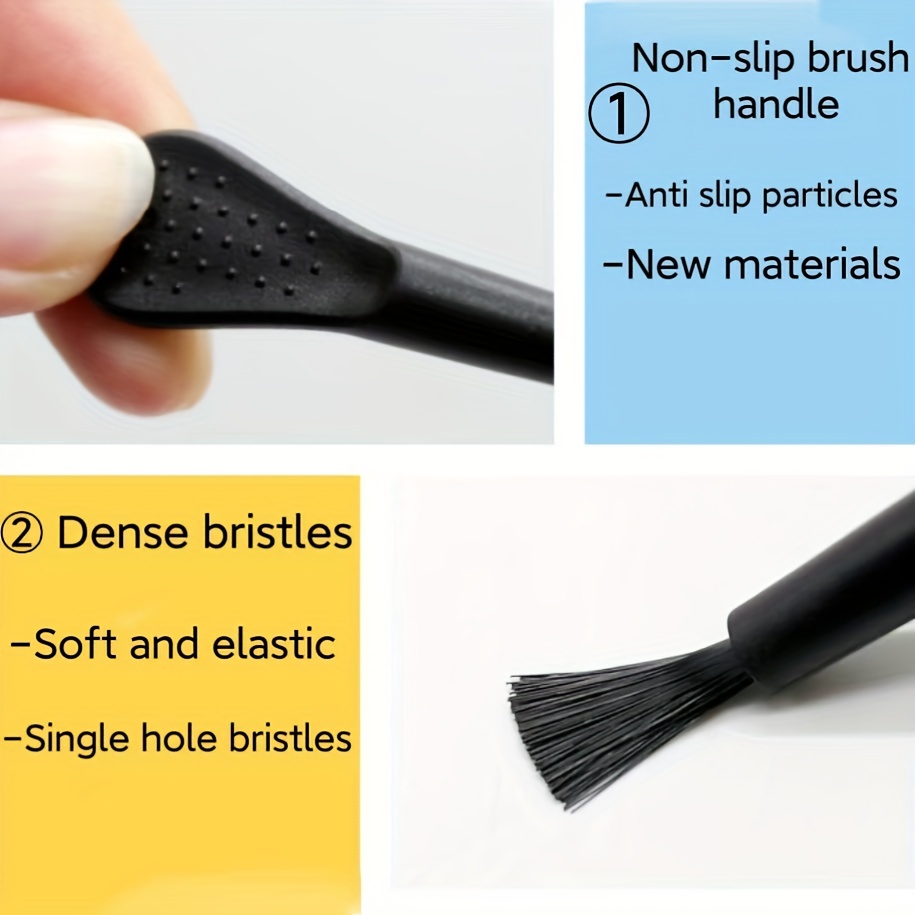 Mobile Phone Crevice Dust Cleaning Brush, Host Cleaning Earphone Cleaning  Notebook Keyboard Desktop Car Motorcycle Small Furniture Small Hair Brush  Soft Hair Sweeping Ash Brush Soft Hair Mini Brush Small Brush 