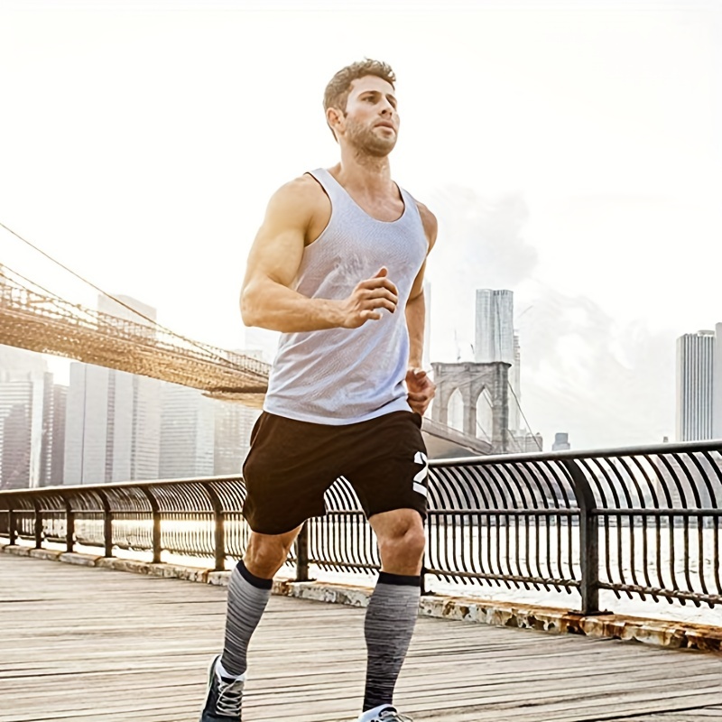 Knee High Compression Socks 20-25mmHg Leg Support Men All Seasons