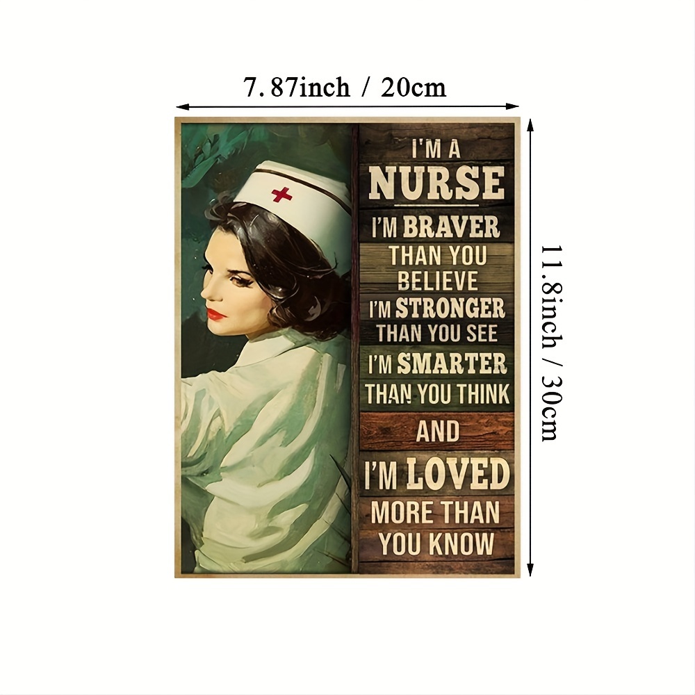 Nurse Nursing Clinic Medical Stuff Paramedic Art Print by Anmein