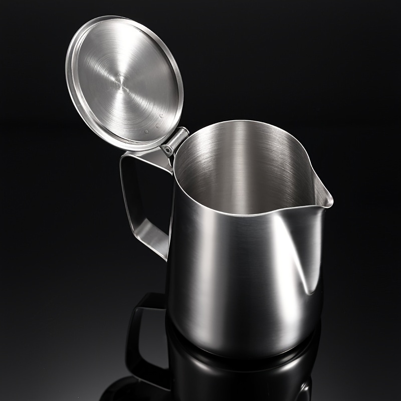 Pitcher Cup Frother Jug Steaming Frothing Metal Accessories Machine  Espresso Stainless Steel Art Latte Cappuccino