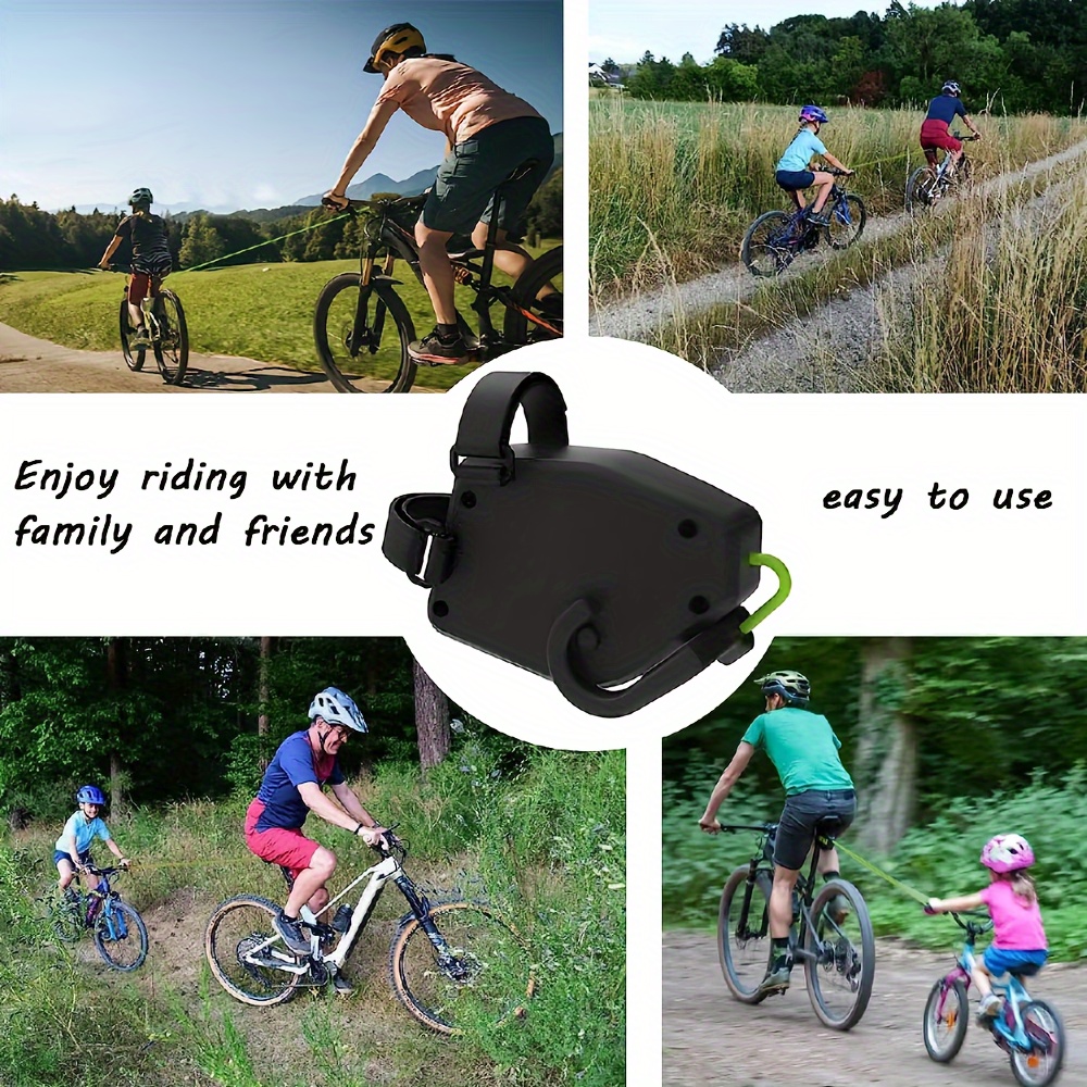Bike Bungee Tow Rope, Bike Trailer Strap, Retractable Bicycle