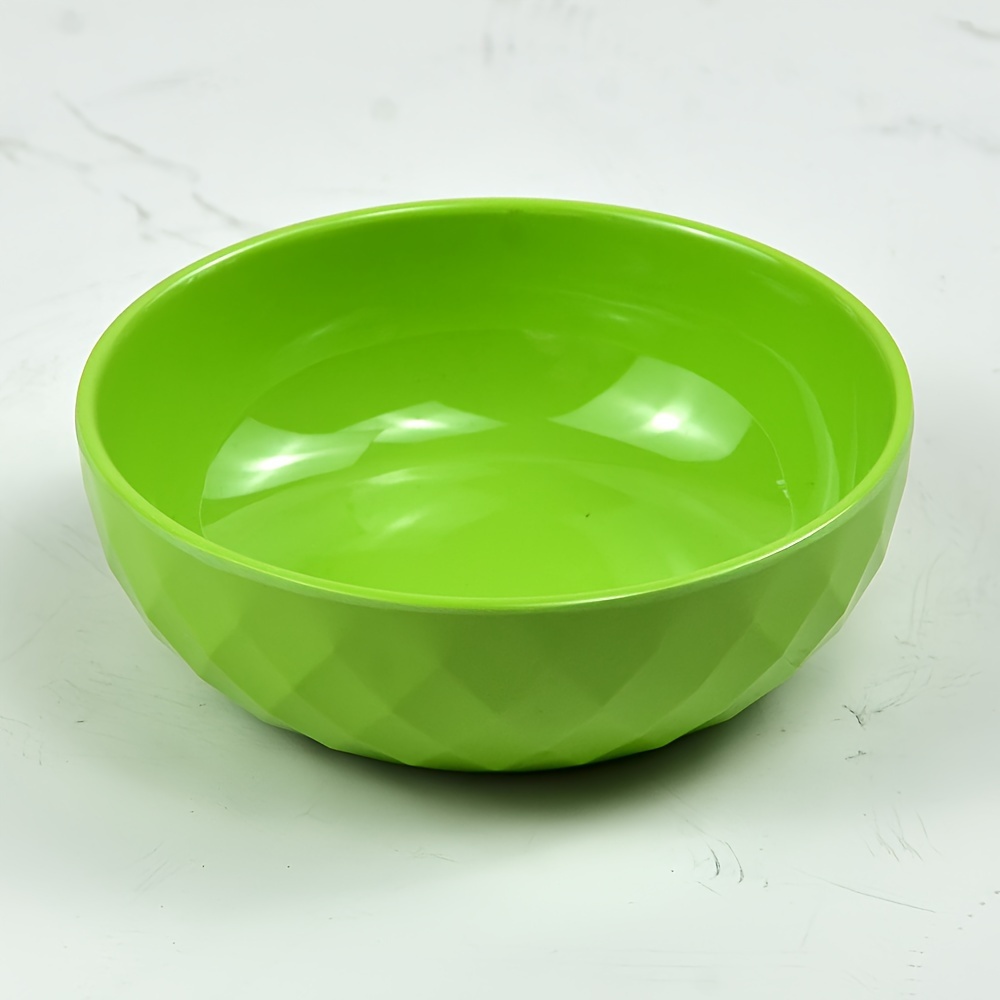 Solid Color Dog Bowl Plastic Dog Food Bowl Water Bowl Temu United Kingdom