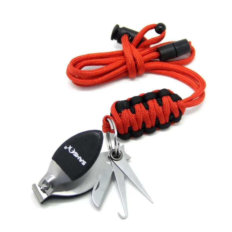 Braided Line Clippers,2Pcs Multifunctional Stainless Steel Fishing Tool  Cutting Nipper Clipper Tackle Accessory