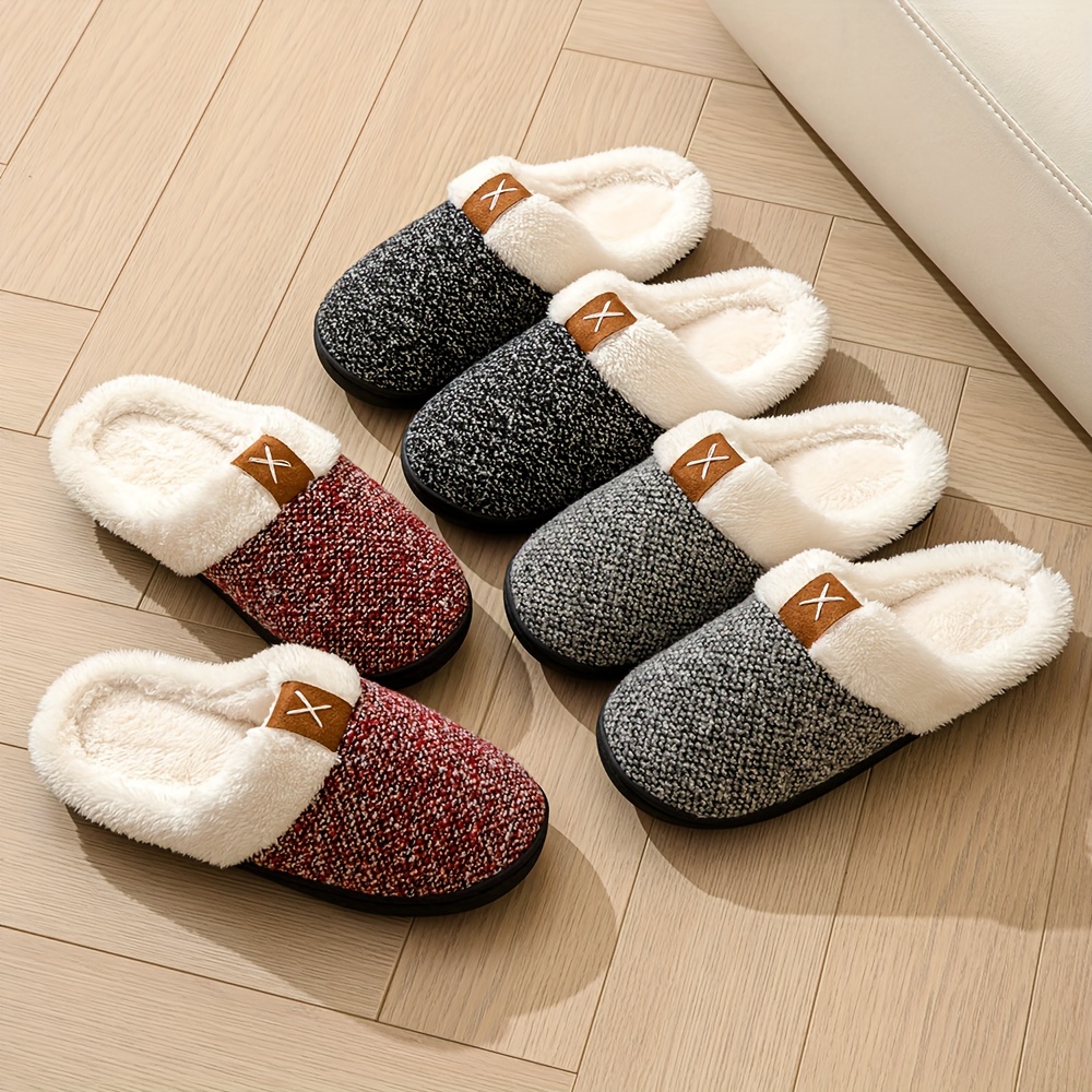 Men's Slippers Large Size | Microfiber House Slippers | Microfiber Indoor  Shoes - Winter - Aliexpress