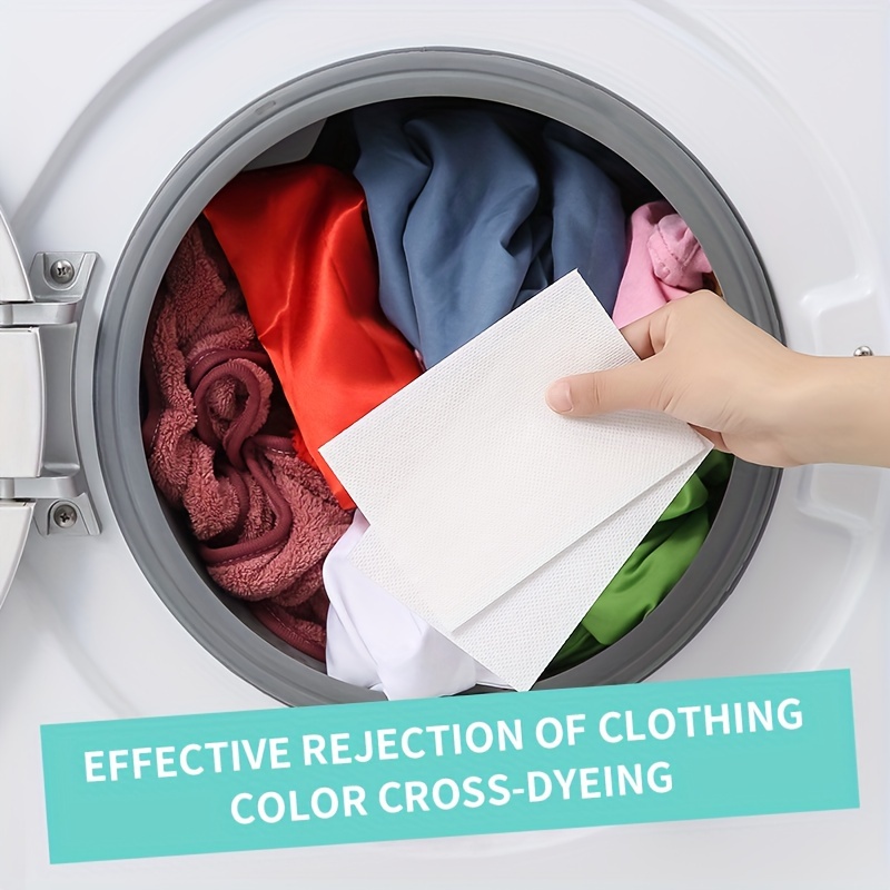 24pcs/pack Anti Cloth Dyed Laundry Color Run Remove Sheet Color catcher in Washing  Machine Protect The Clothes