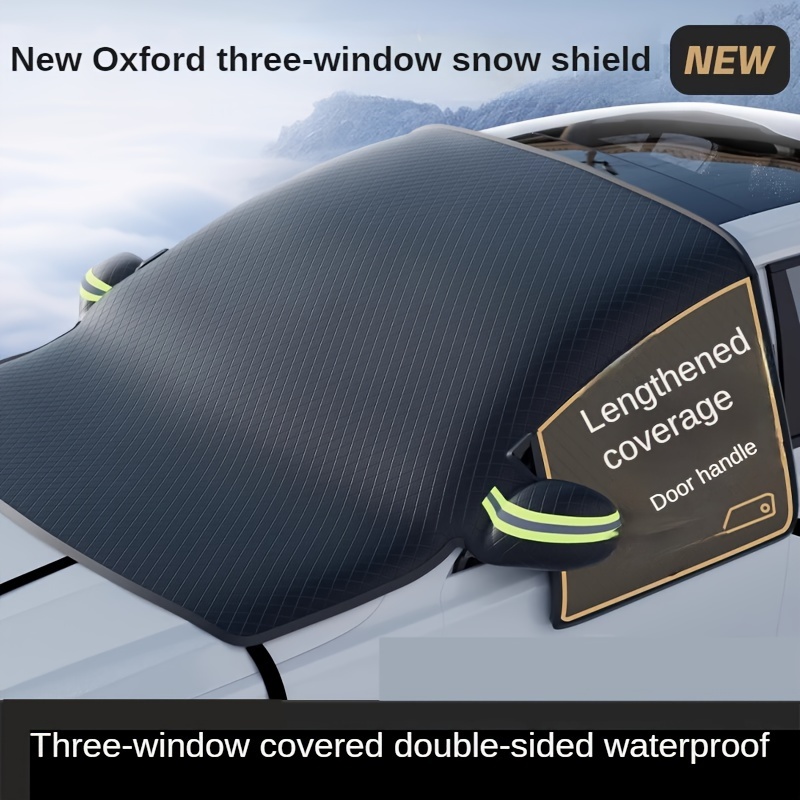 2023 New Waterproof Enlarged Oxford Cloth Snow Shield Winter - Temu