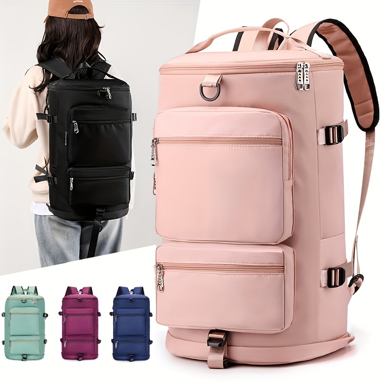 Multifunctional Backpack Travel Bag Big Capactiy Shoulder Bag with Shoes  Pocket