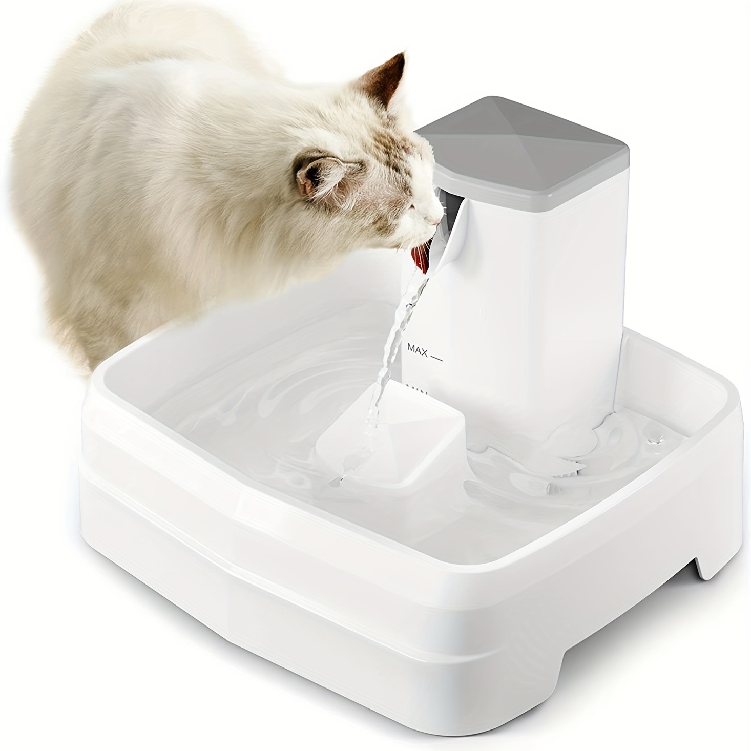 Dispensador De Agua De Fuente De Agua Para Mascotas Automático Inteligente  De 2L Para Suministros De Bebida Para Gatos Y Perros - Temu