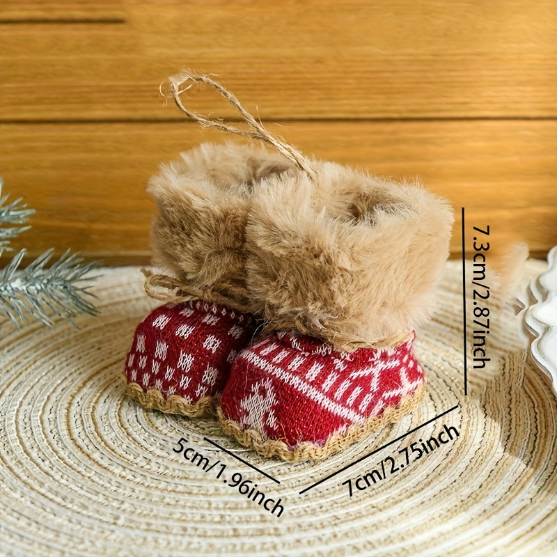 New Christmas Creative Small Object Decoration Red - Temu