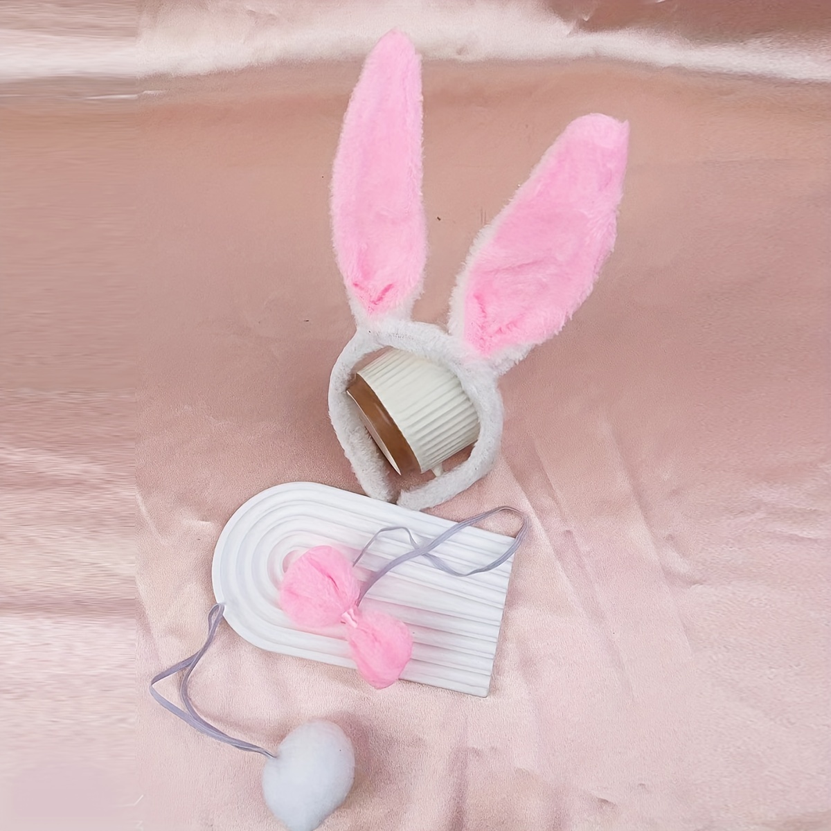 Kit serre-tête lapin pour enfant Déguisement pour Pâques - La Poste