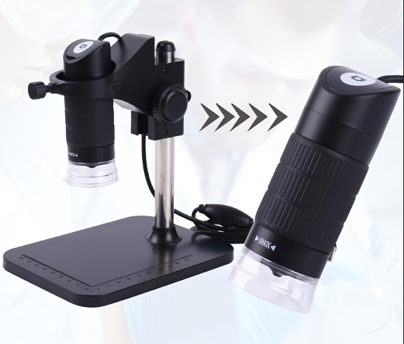 Usb Digital Microscope Portable High-Definition Electronic Microscope  Industrial Science Education Electronic Magnifying Glass - AliExpress