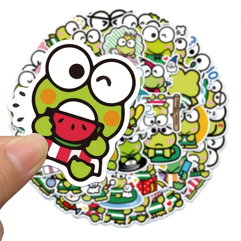 Silly Sticker Pack Cute Frog Stickers Superstar Sticker Jelly Sticker 