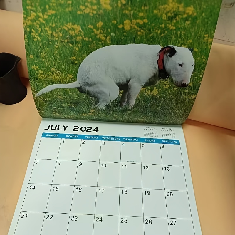 Cani Che Cagano Calendario 2024, Calendario 2024 Per Cani Che Fanno, Cani  Che Fanno La Cacca In Posti Bellissimi Calendario 2024, Calendario Mensile,  Calendario Di Capodanno Regalo Per Gli Amici 