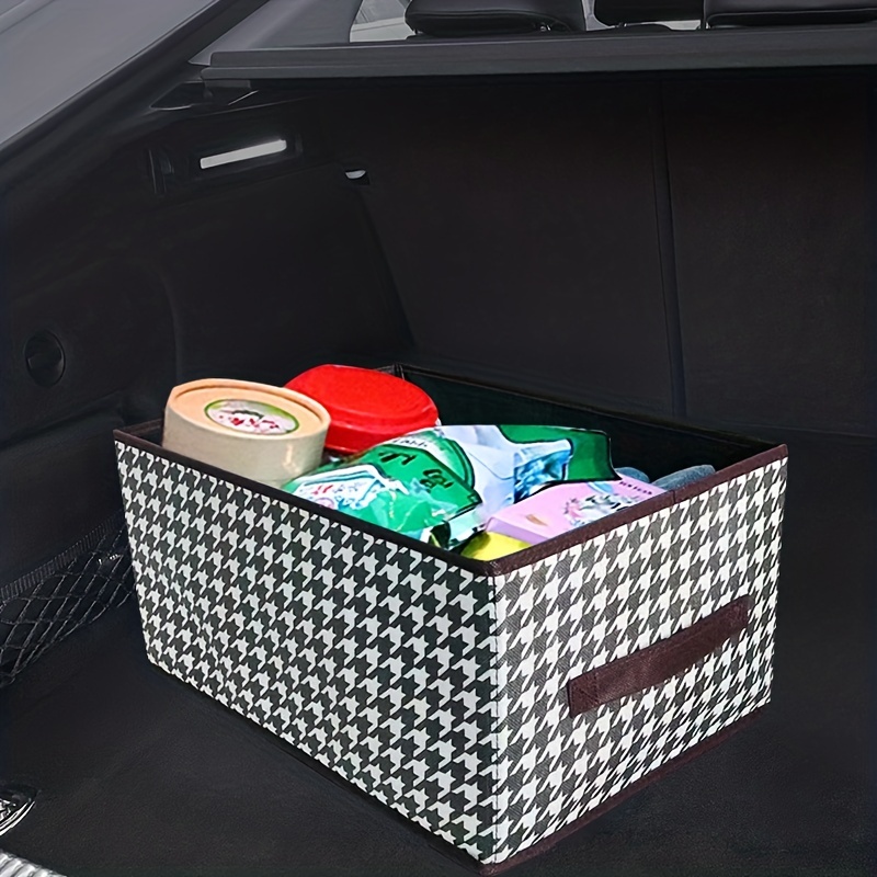 Car Trunk Organizer Storage Box Clothing Storage Box Can Be Folded Storage  Box Temu