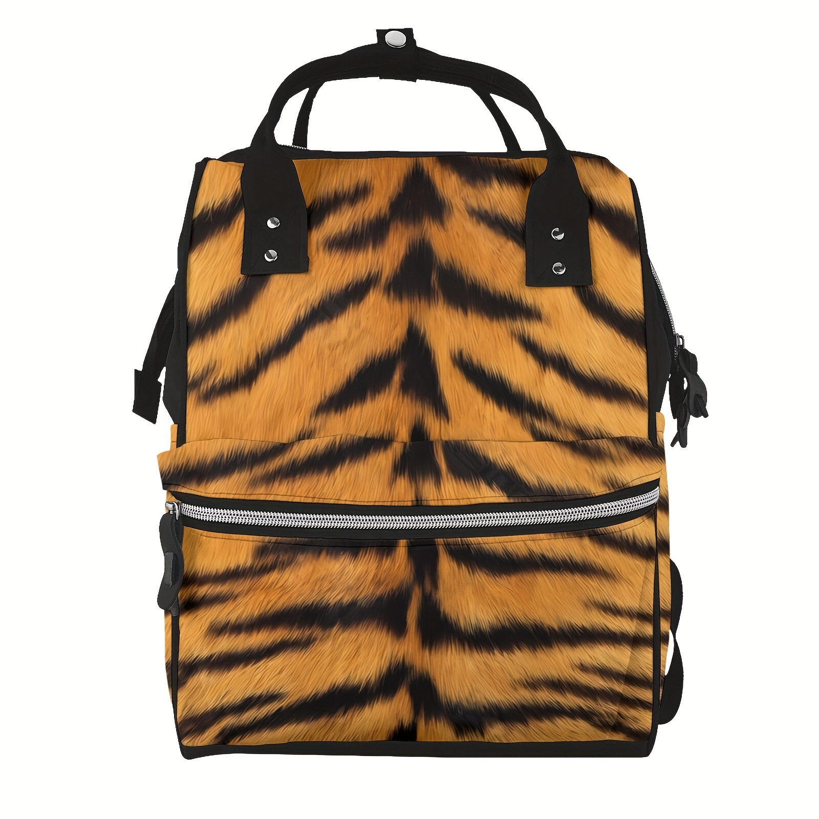 Cool Boy Tiger Head Leopard Print Lunch Bag Insulated Lunch - Temu