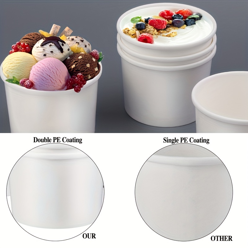 25pcs Ice Cream Containers