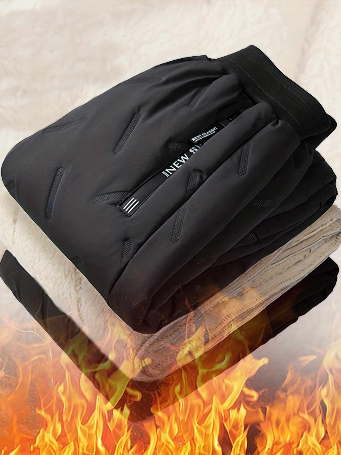 Boys Waterproof Down Pants for Winter