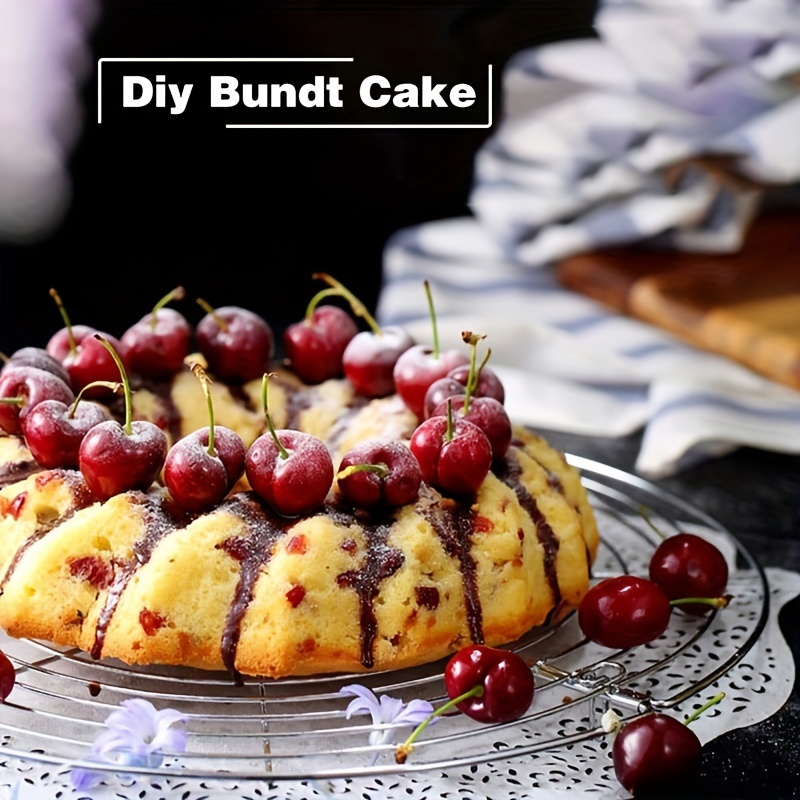 Braided Shaped Bundt Cake Pan Exclusive Novelty Collection - Temu