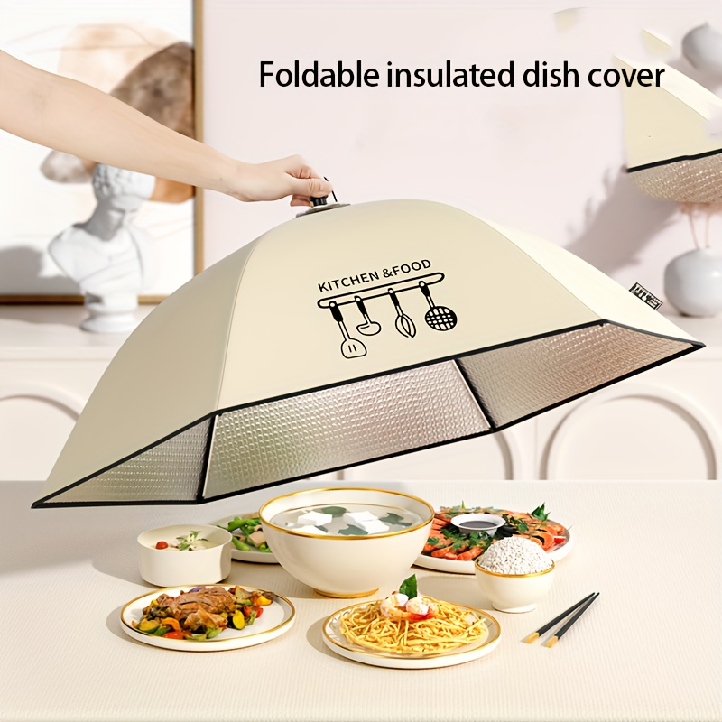 30pcs Home Kitchen Pe Protective Dish Covers For Food Storage In