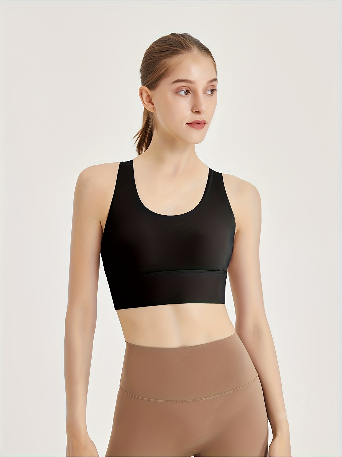 Is That The New Medium Support Crisscross Backless Sports Bra