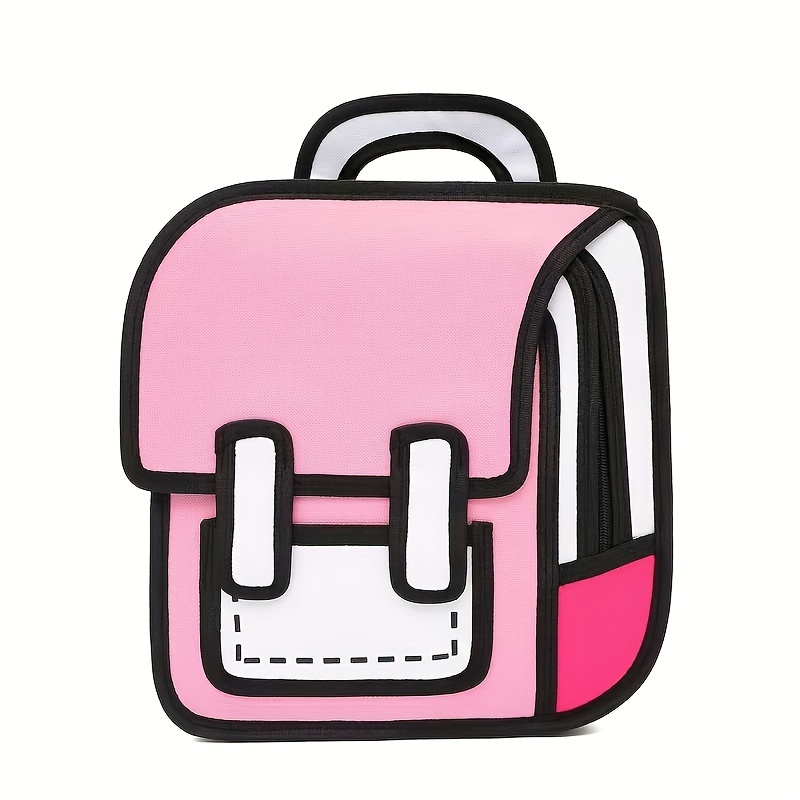 Mochila Gacha Life para meninos e meninas, Cartoon Anime Schoolbag