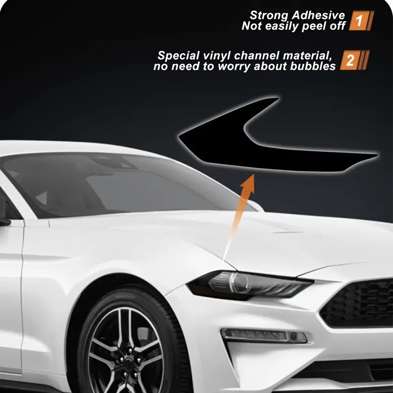 Für Ford Für Mustang 2018 2021 Scheinwerfer Seitenmarkierung - Temu Germany