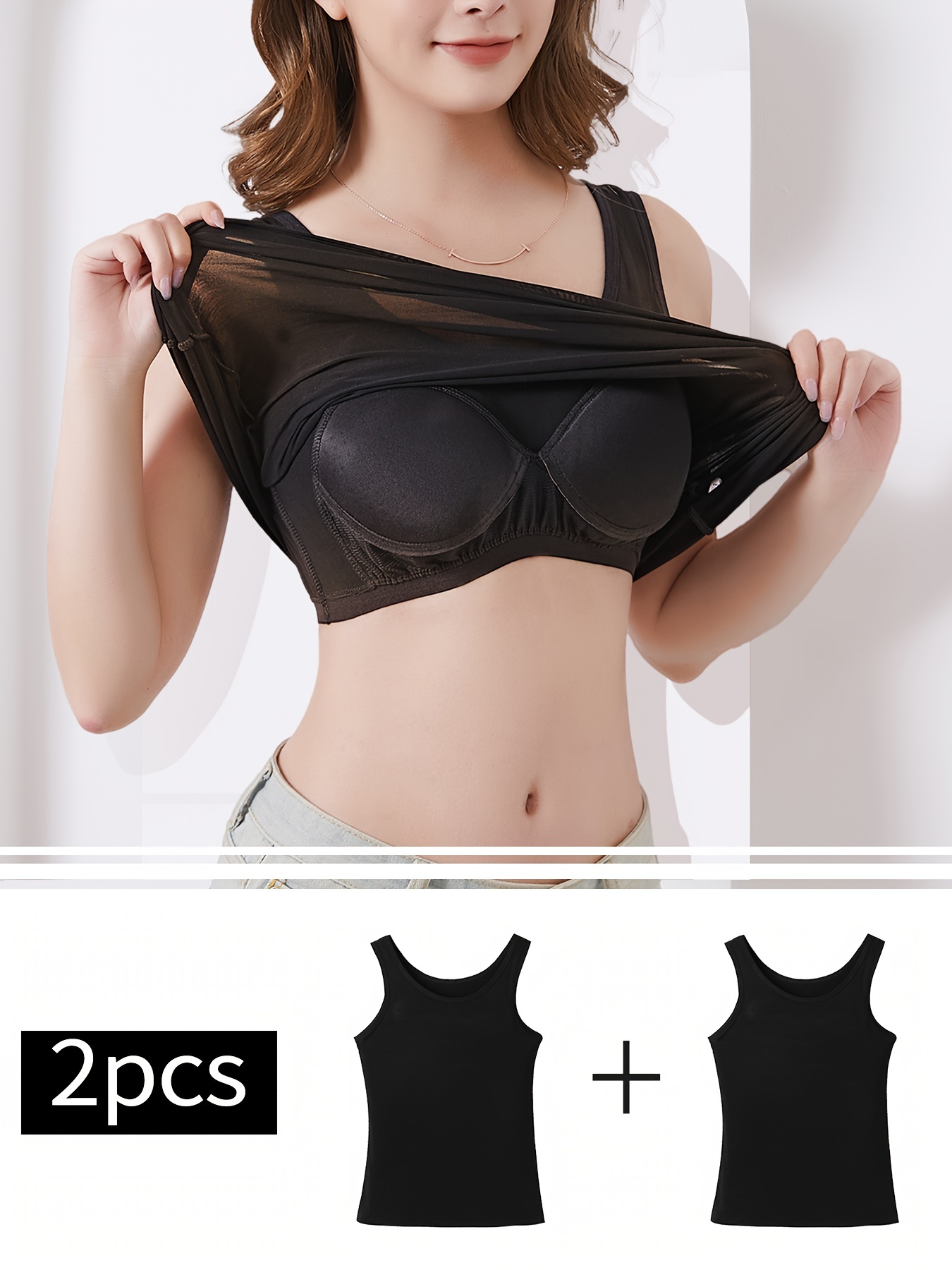 Buy New Design Ladies Parachute-like Crossover Strapless Bra Camisole Tank  Top from Shantou Shi Wei Knitting Co., Ltd., China