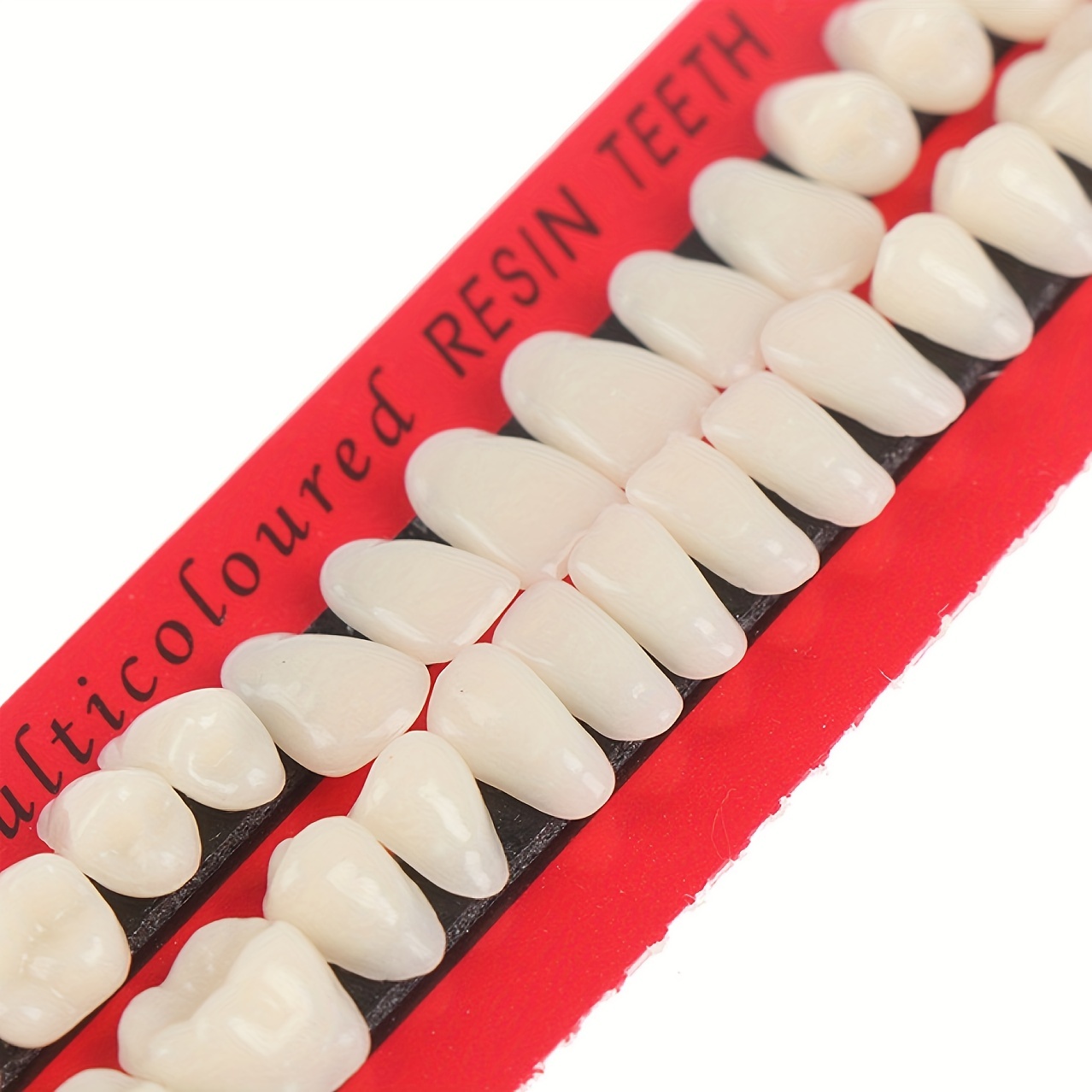 280pcs/10 kit protesi dentaria in resina denti finti, riempimento dei denti  denti dentali modello di insegnamento, protesi in resina per pazienti con  perdita di cavità orale, accessorio di fornitura : : Salute