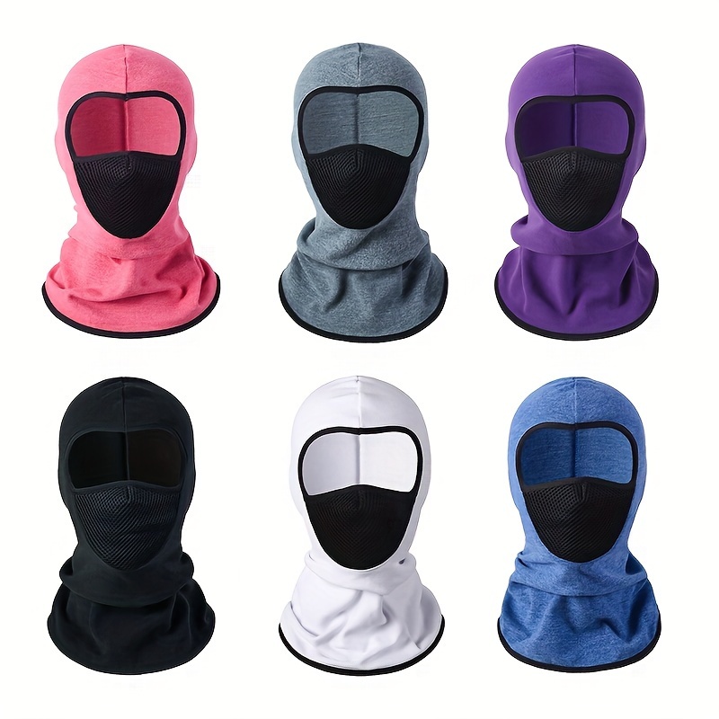Unisex Winter Warm Mask Face Shield Cycling Caps for Outdoor Fishing  Breathable Mask with HD Anti