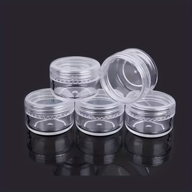 5 Gram Small Round Sample Containers With Lids Cosmetic Jars - Temu