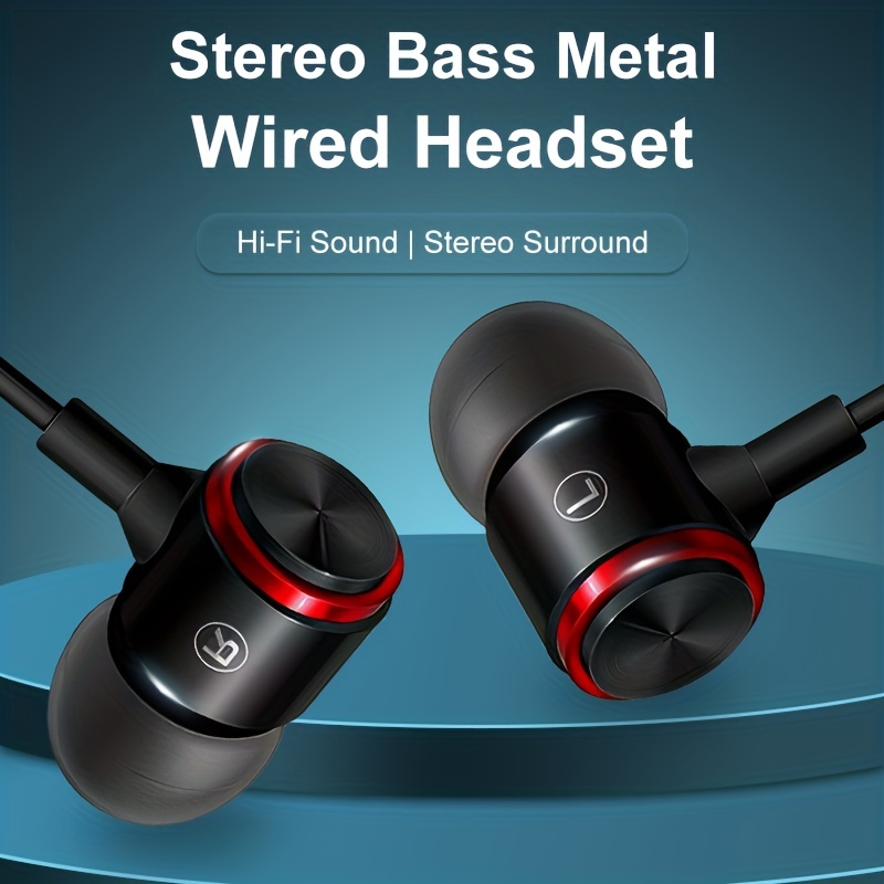 Ecouteur Casque filaire Handfree 3,5 mm pour écouteurs écouteurs