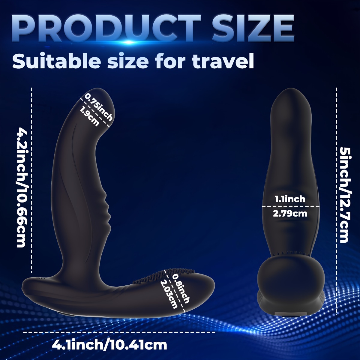 1pc finger like wiggle dual vibrating anal vibrator for men silica gel perineum stimulator toy for couples usb rechargeable 2