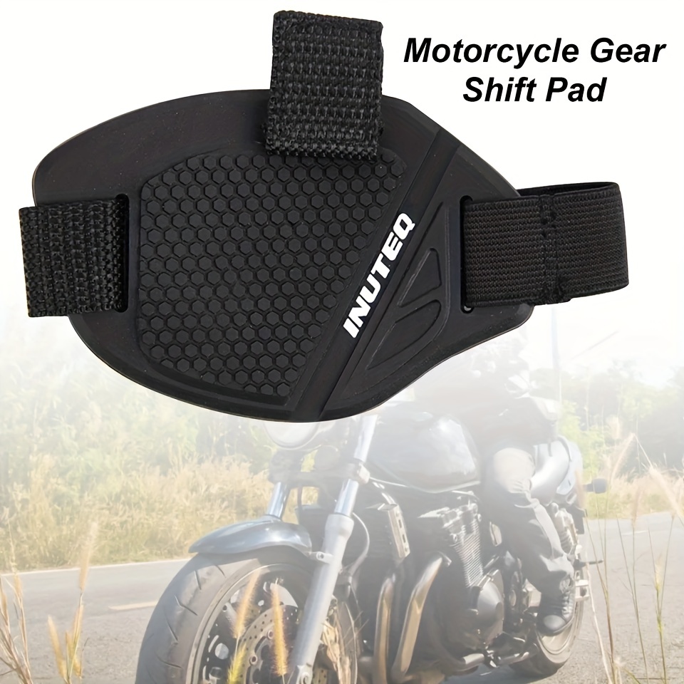  Protector de zapatos de motocicleta, antideslizante, ligero,  protector de palanca de cambios de motocicleta para accesorios de moto :  Automotriz