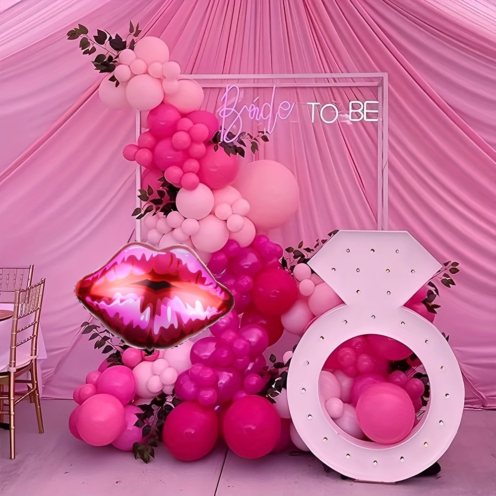 Hot Pink Balloon Garland Arch Kit per Barbie Theme Party Girl