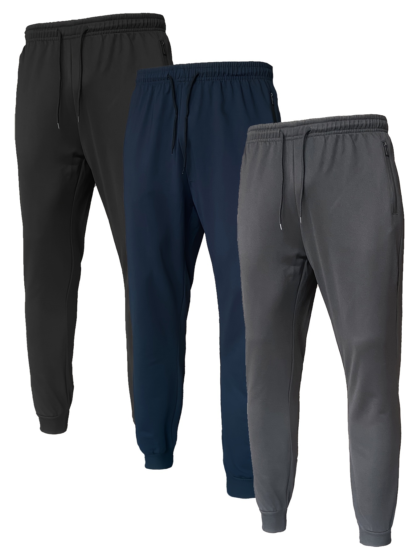 Drawstring Sweatpants Loose Fit Pants Men's Casual Joggers - Temu